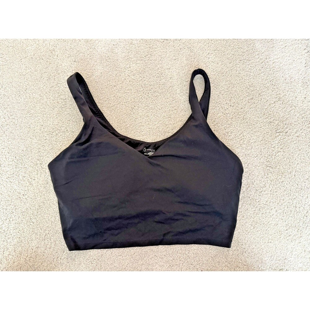 Offline Recharge Light Support Sports Bra in Black - XXL